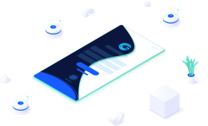 dark and light theme illustration