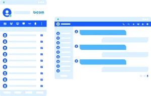 desktop ucaas app illustration